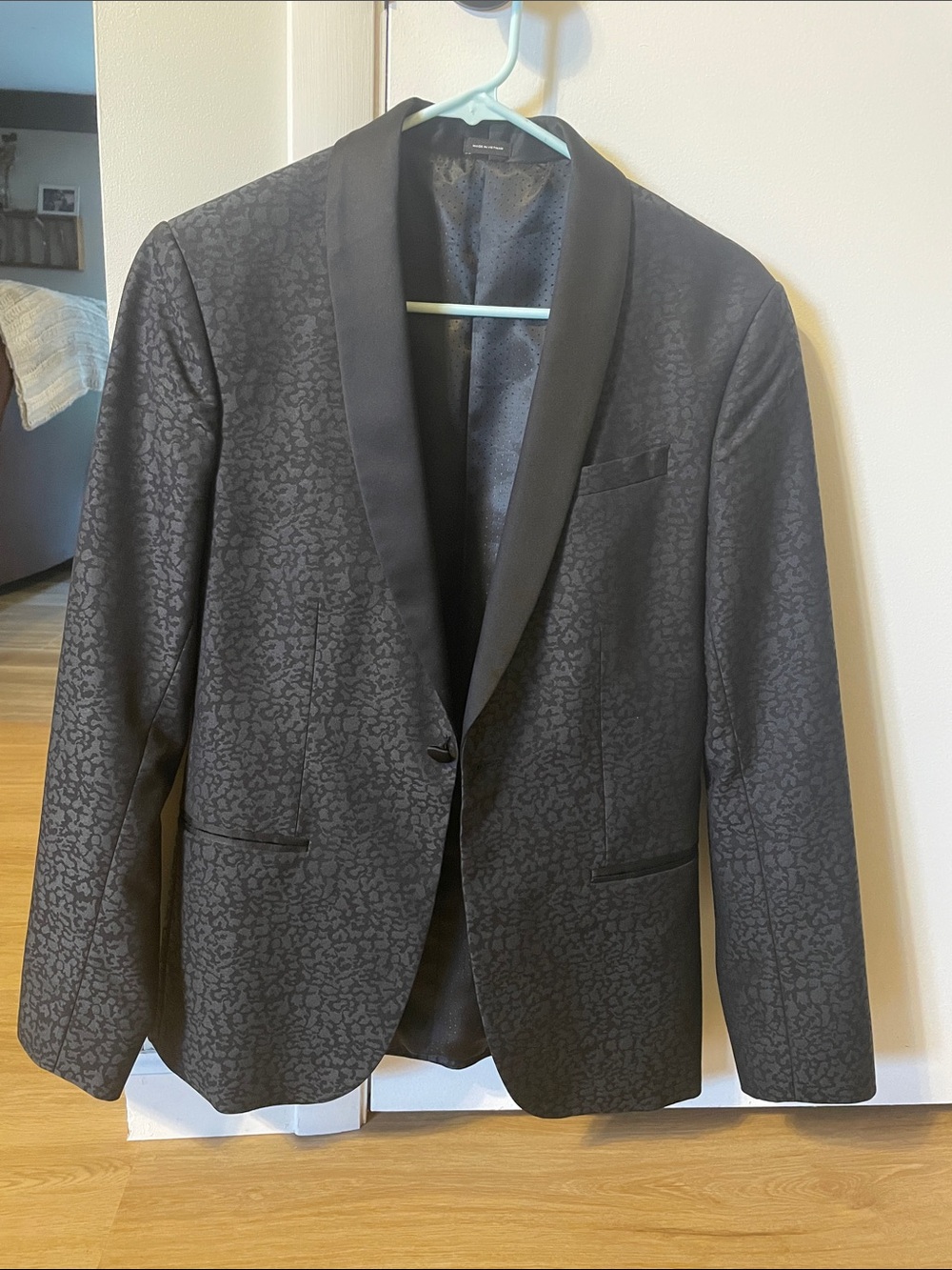 jf j.ferrar Black suit jacket 36R Slim